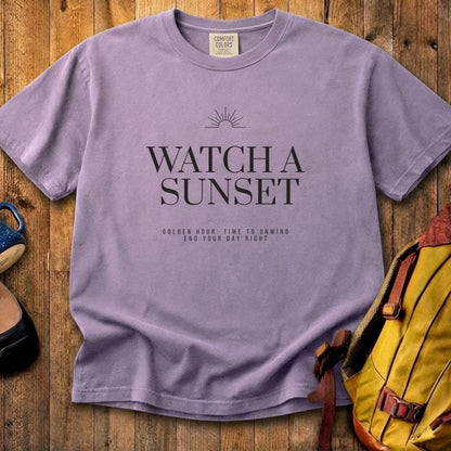 End Your Day Right Cotton T-Shirt