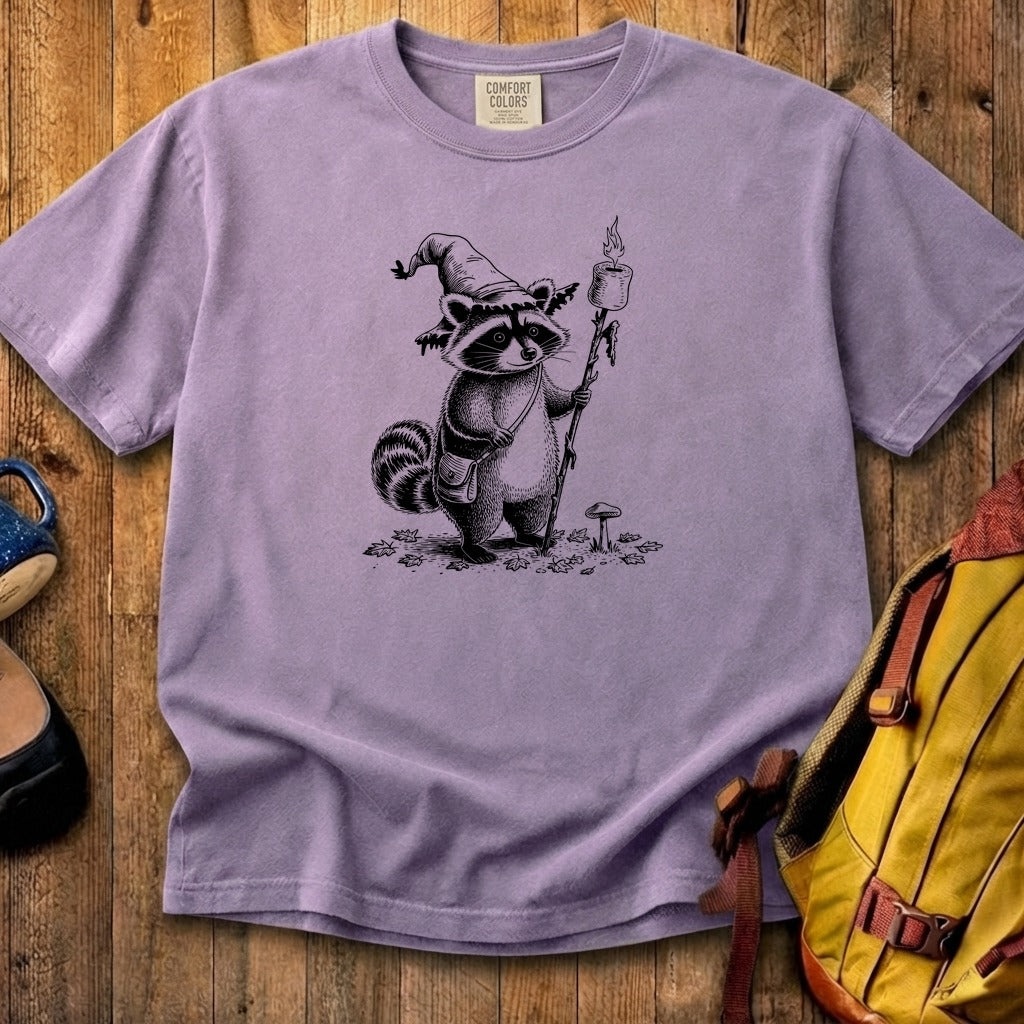 The S'morecerer Raccoon Cotton T-Shirt