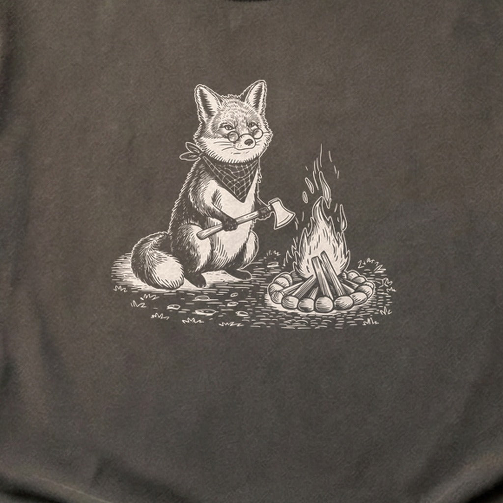 The Pyrofessor Fox Cotton T-Shirt