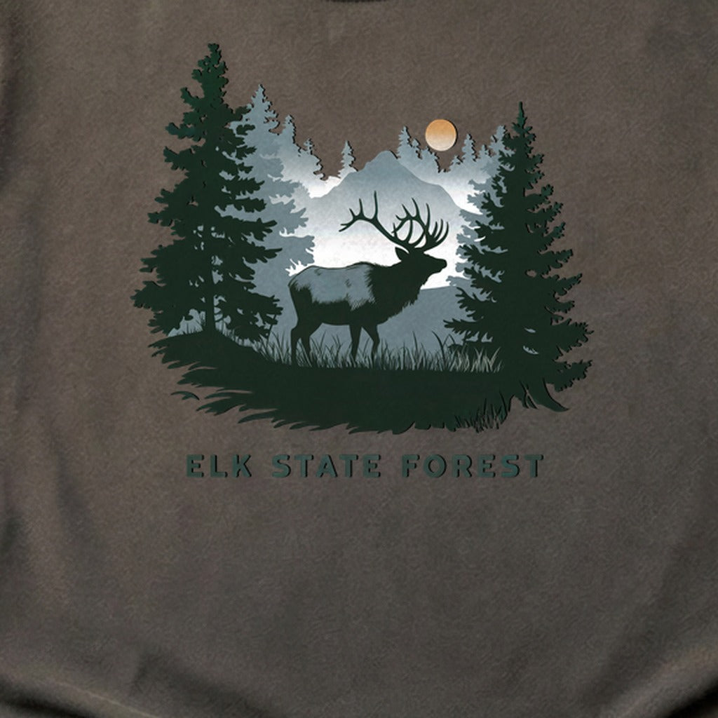 Elk State Forest Cotton T-Shirt