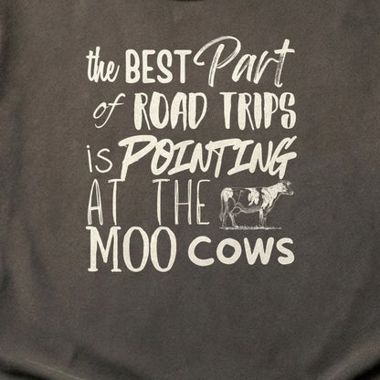 Moo Cows Road Trip Cotton T-Shirt