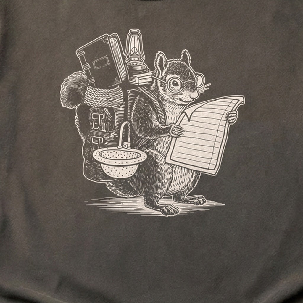 The Packademic Squirrel Cotton T-Shirt