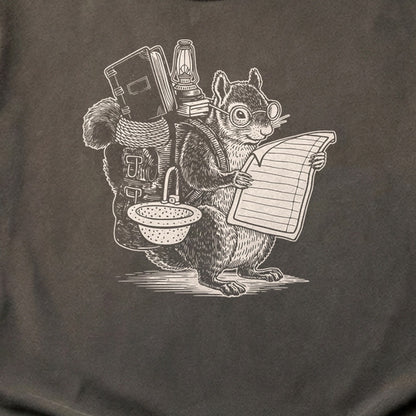 The Packademic Squirrel Cotton T-Shirt