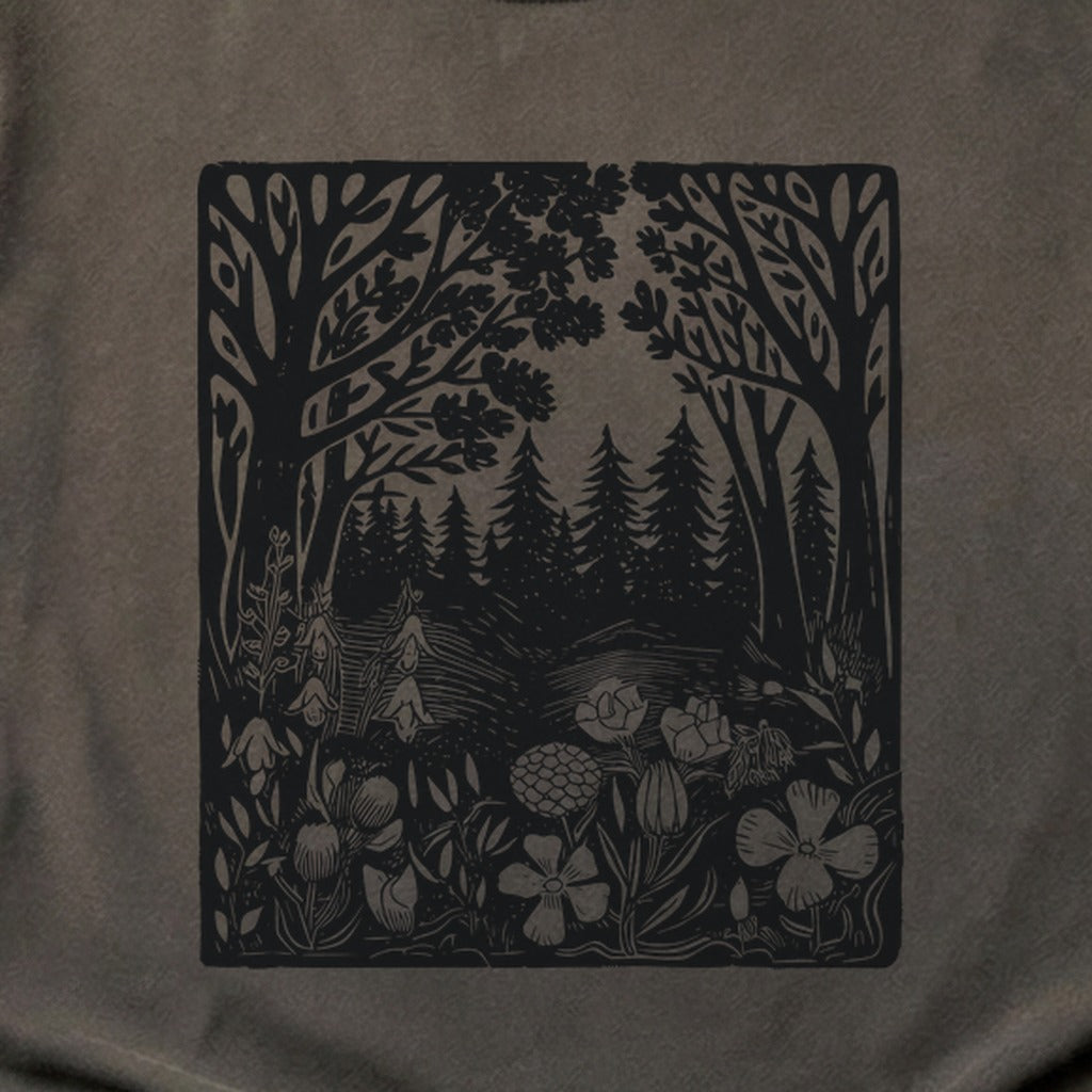 Forest Bloom Cotton T-Shirt