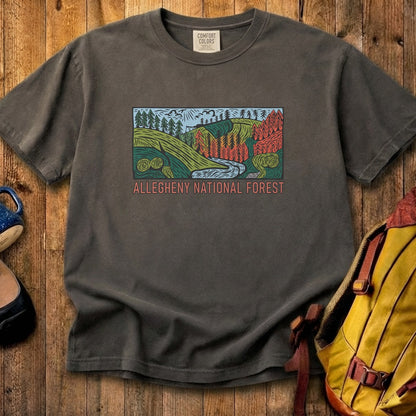 Allegheny National Forest Cotton T-Shirt