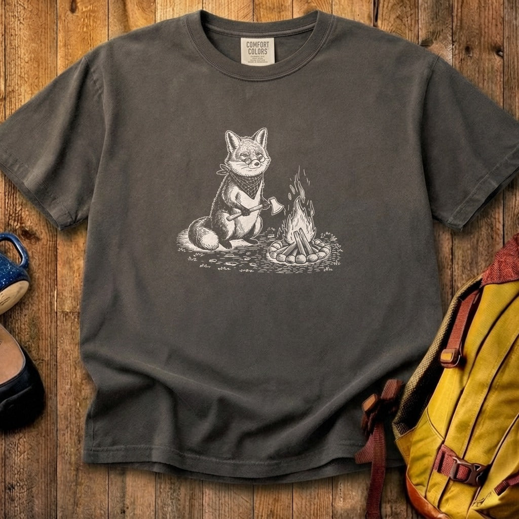 The Pyrofessor Fox Cotton T-Shirt