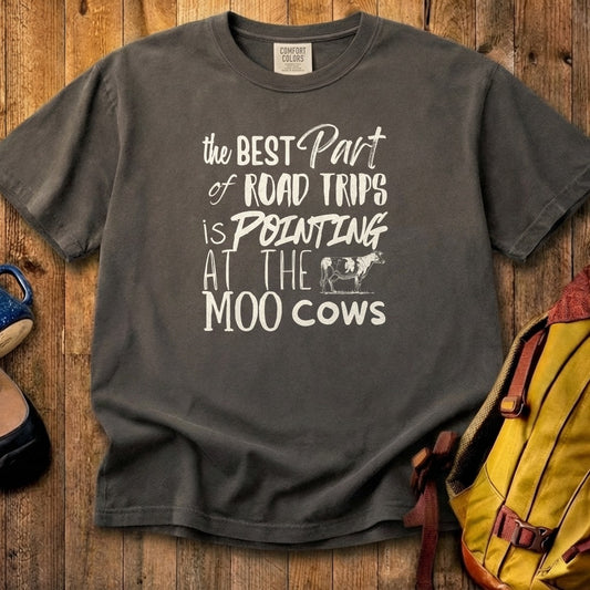 Moo Cows Road Trip Cotton T-Shirt
