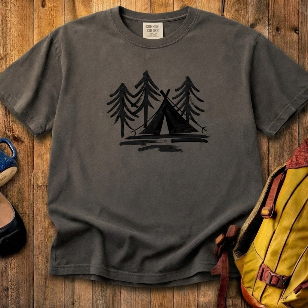 Painted Camp Cotton T-Shirt