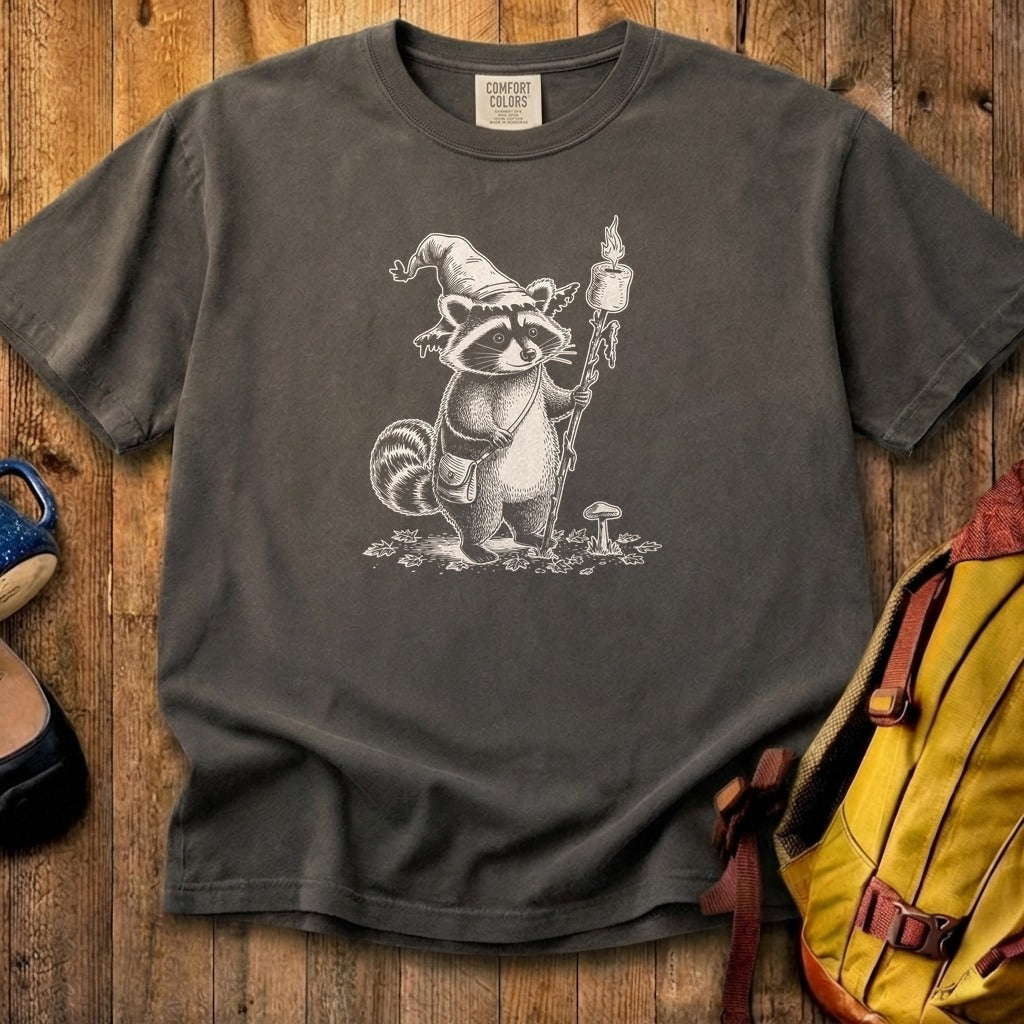 The S'morecerer Raccoon Cotton T-Shirt