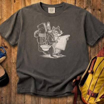 The Packademic Squirrel Cotton T-Shirt