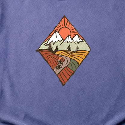 Pedal to the Peaks Cotton T-Shirt