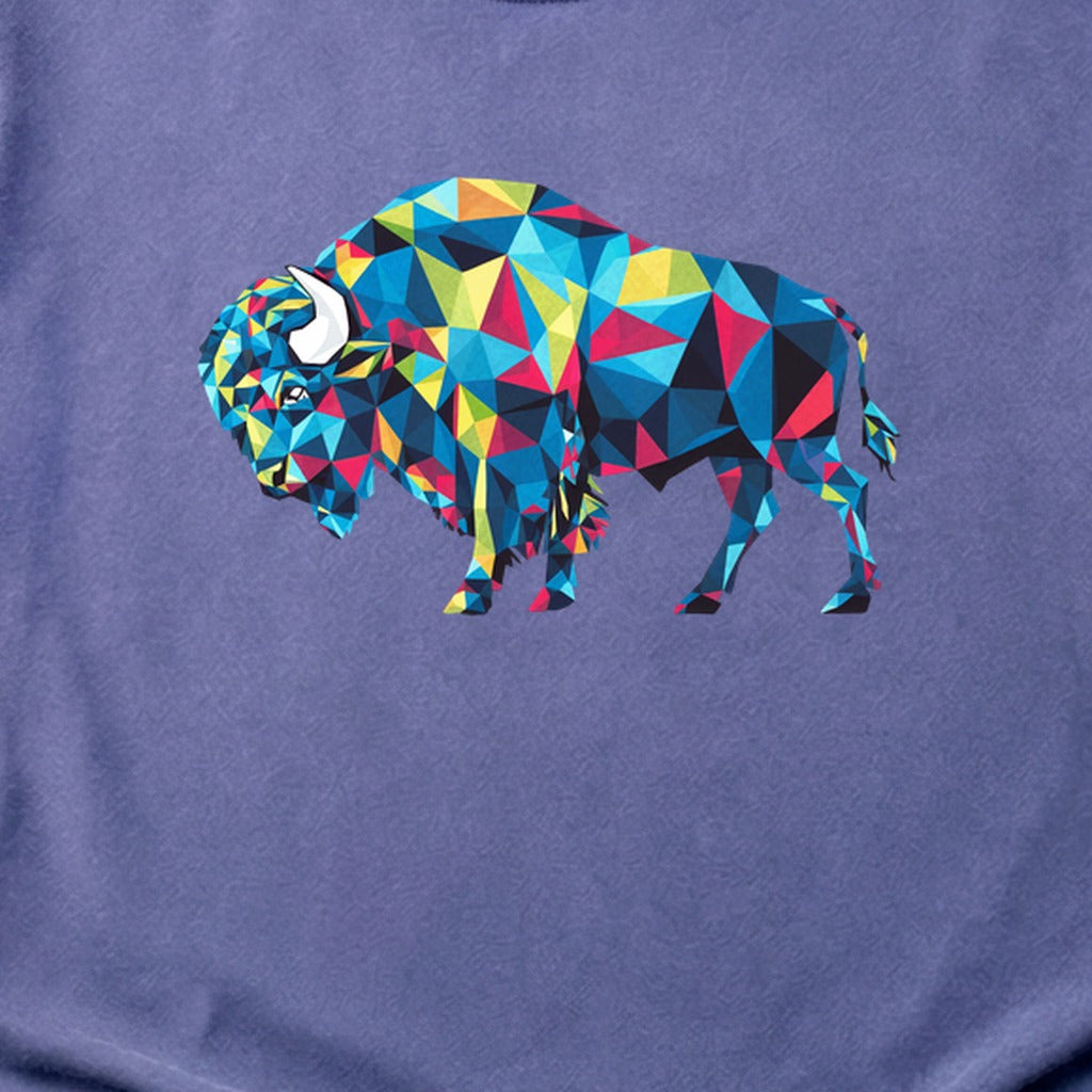 Buffalo Mosaic Cotton T-Shirt