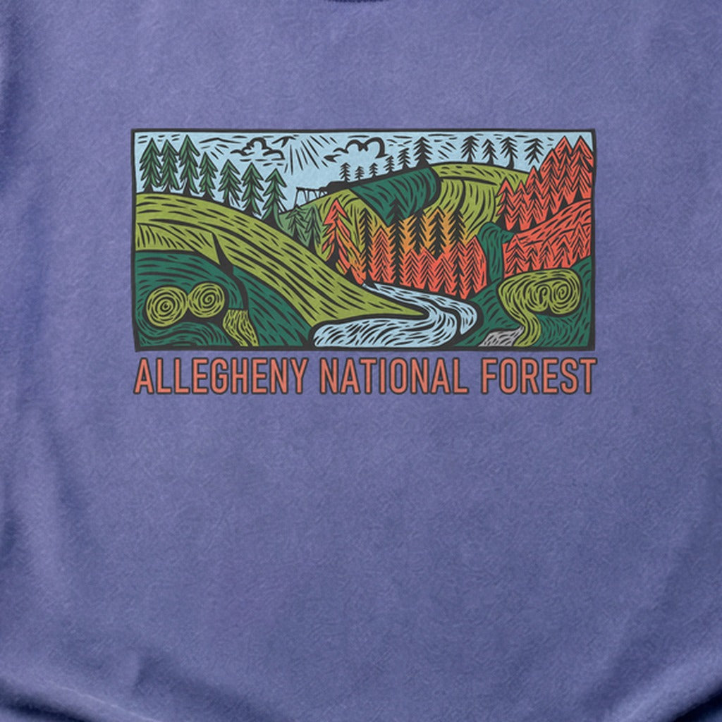 Allegheny National Forest Cotton T-Shirt