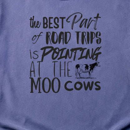 Moo Cows Road Trip Cotton T-Shirt