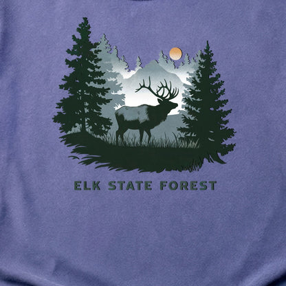 Elk State Forest Cotton T-Shirt