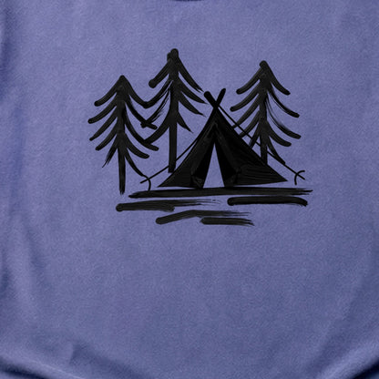 Painted Camp Cotton T-Shirt