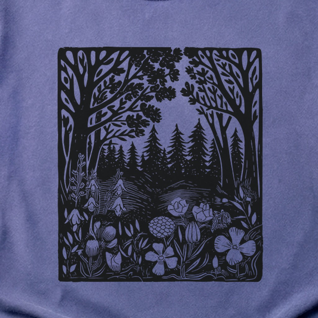 Forest Bloom Cotton T-Shirt