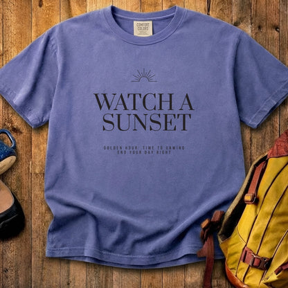 End Your Day Right Cotton T-Shirt