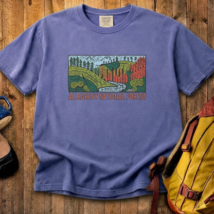 Allegheny National Forest Cotton T-Shirt