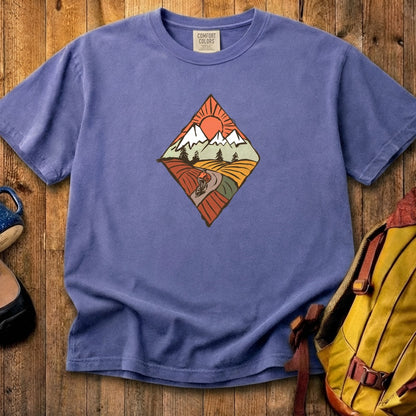Pedal to the Peaks Cotton T-Shirt