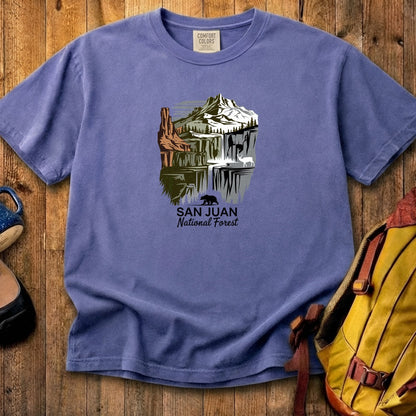 San Juan National Forest Cotton T-Shirt