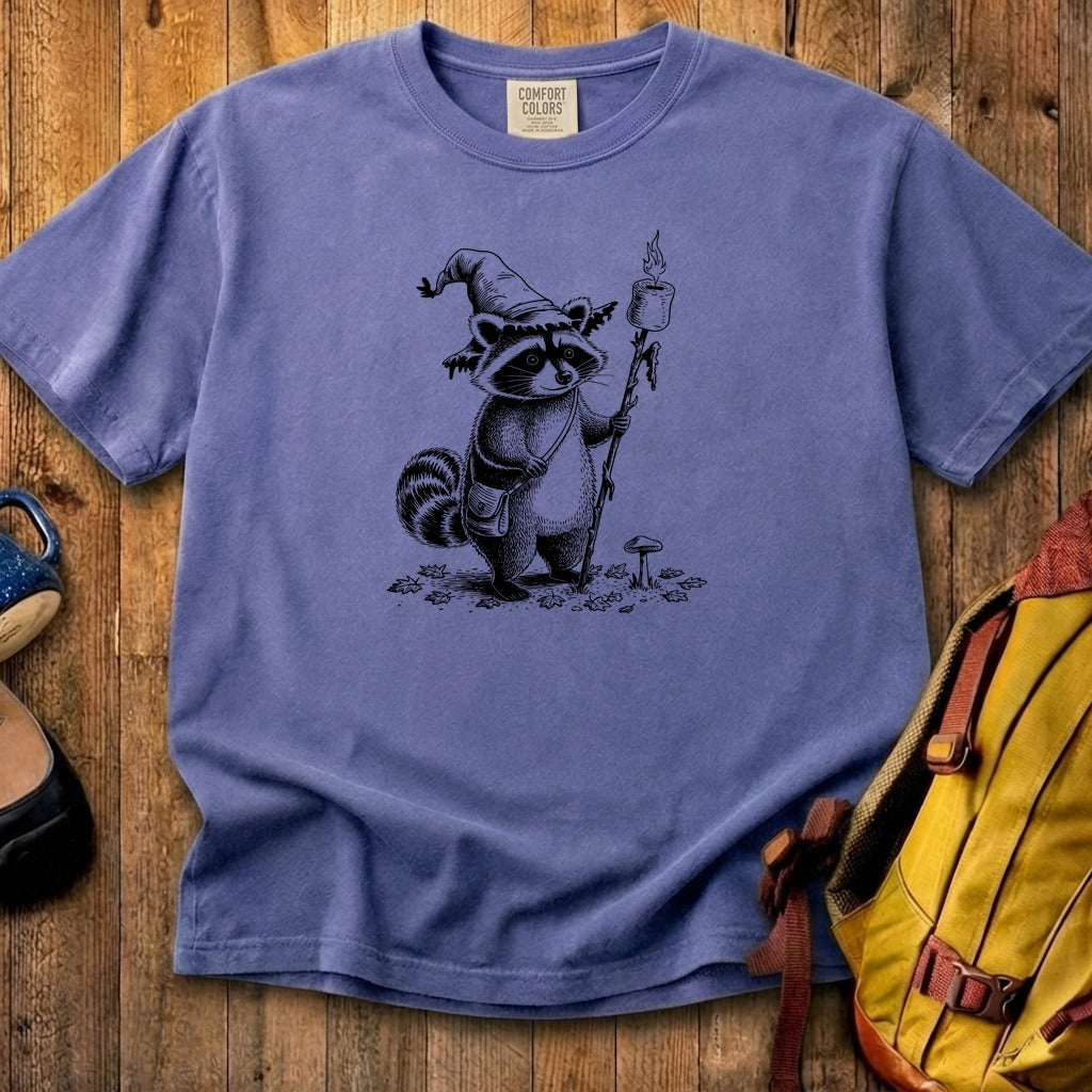 The S'morecerer Raccoon Cotton T-Shirt