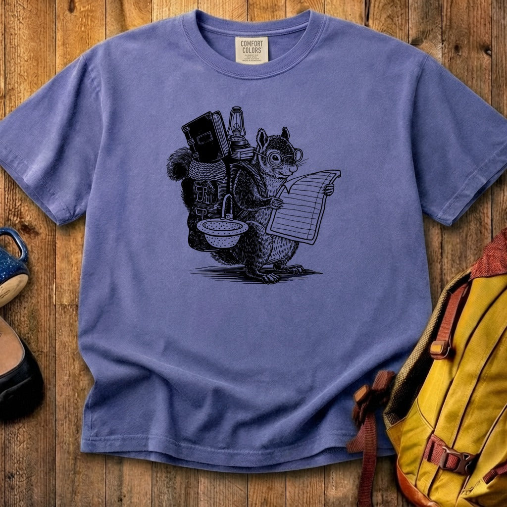 The Packademic Squirrel Cotton T-Shirt