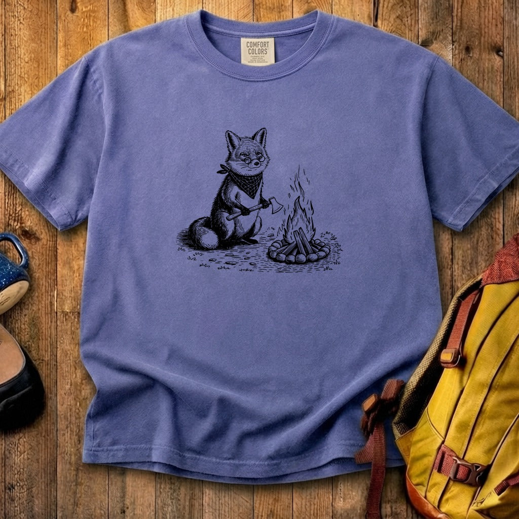 The Pyrofessor Fox Cotton T-Shirt
