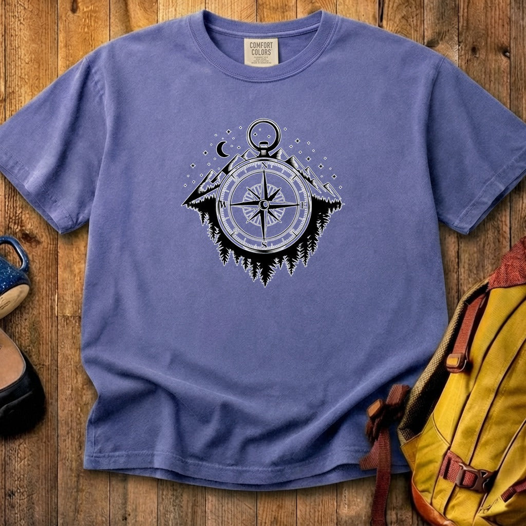 Navigate the Mountains Cotton T-Shirt