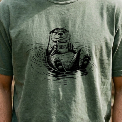 The Hoptimist Otter Cotton T-Shirt