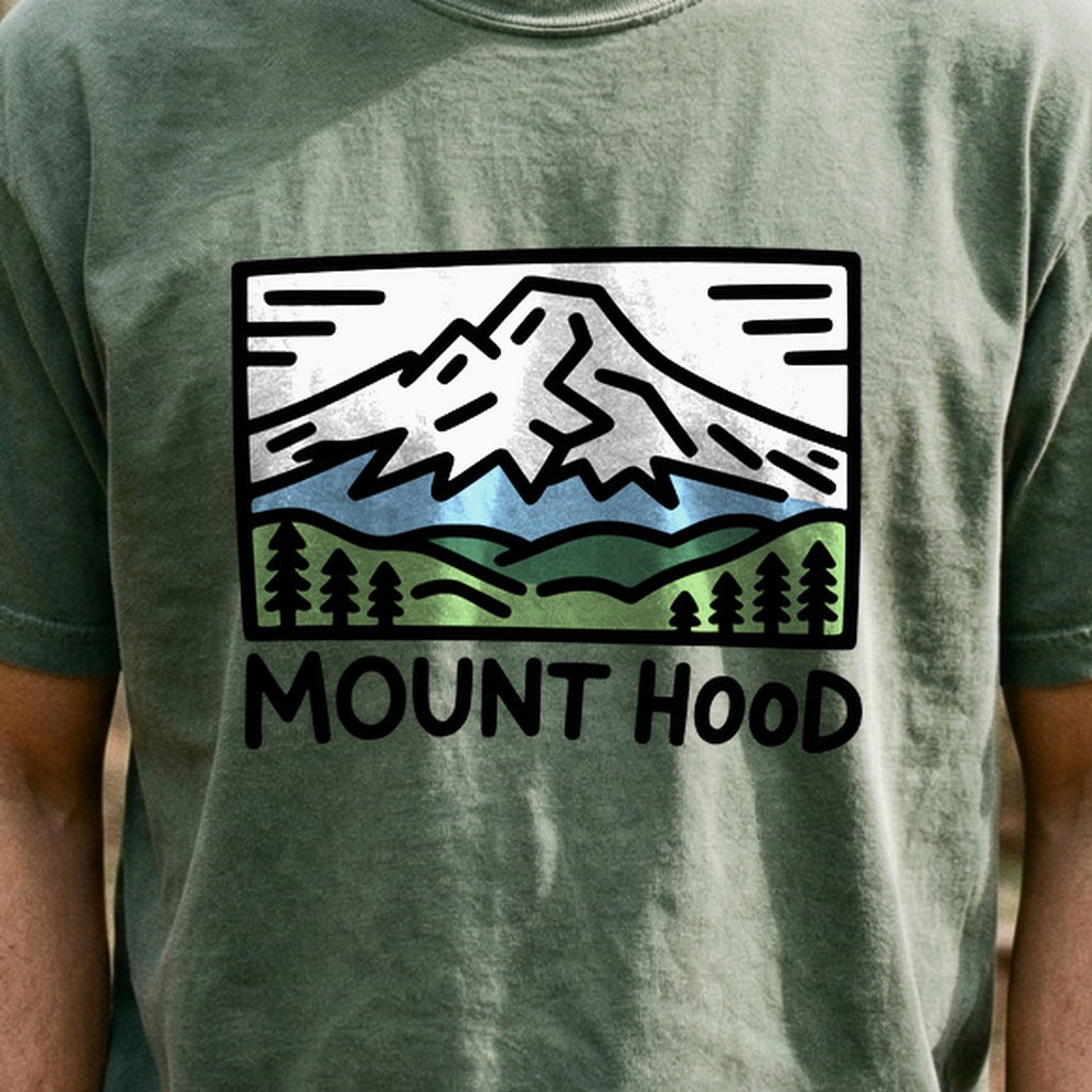 Mount Hood Cotton T-Shirt