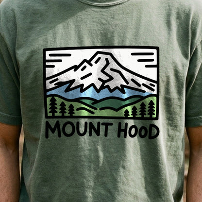 Mount Hood Cotton T-Shirt