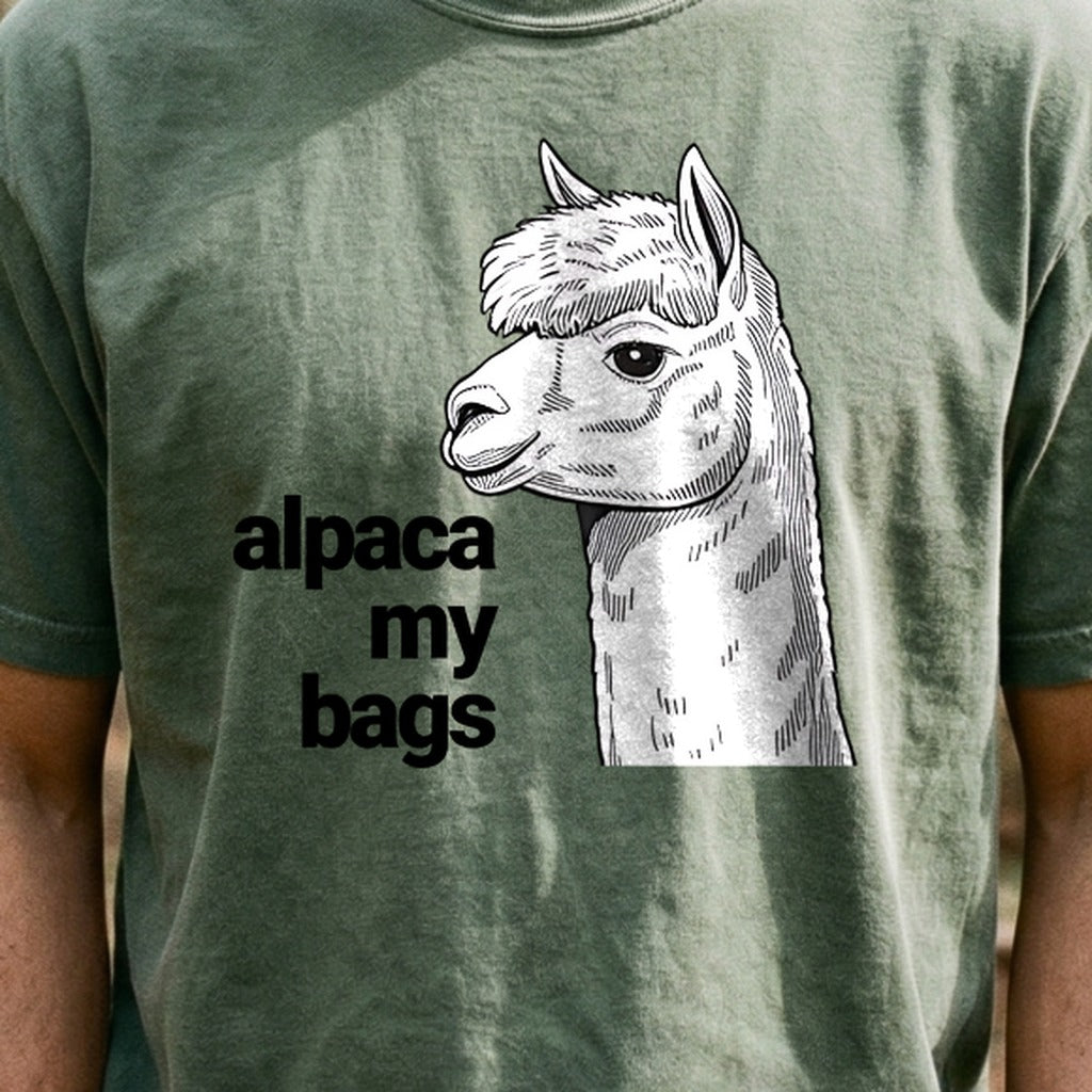 Alpaca My Bags Cotton T-Shirt