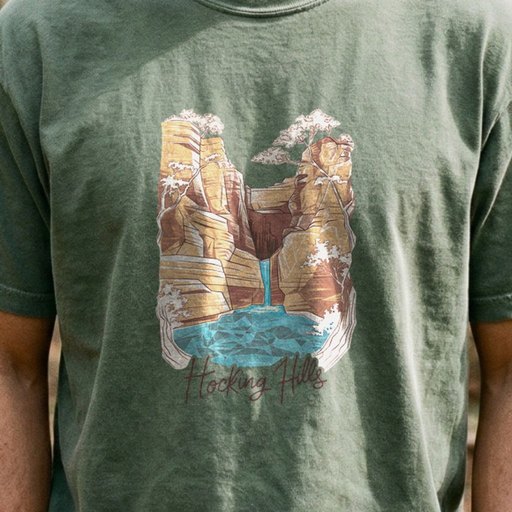 Hocking Hills State Park Cotton T-Shirt
