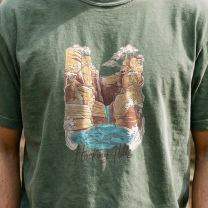 Hocking Hills State Park Cotton T-Shirt