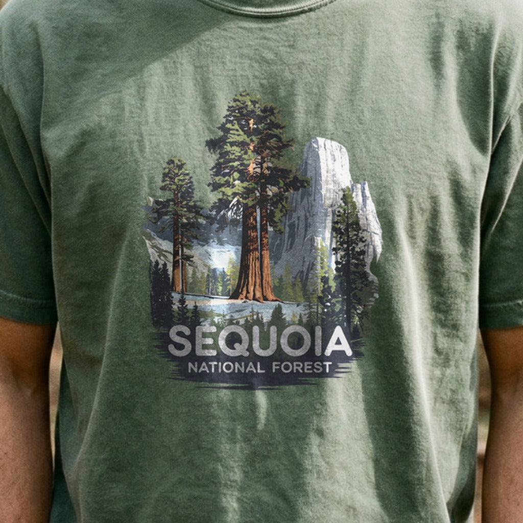 Sequoia National Forest Cotton T-Shirt