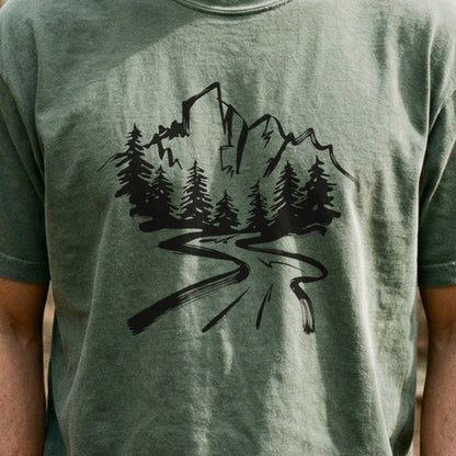 Mountain Bound Cotton T-Shirt