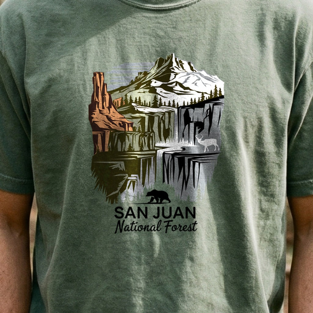 San Juan National Forest Cotton T-Shirt
