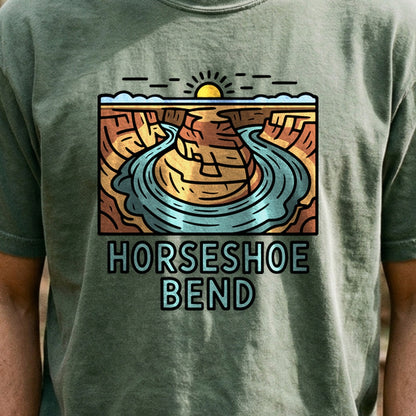 Horseshoe Bend Glen Canyon Cotton T-Shirt