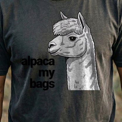 Alpaca My Bags Cotton T-Shirt