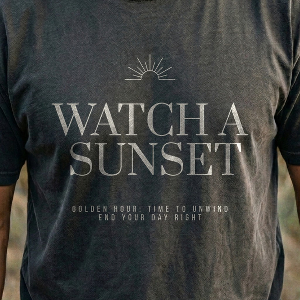 End Your Day Right Cotton T-Shirt