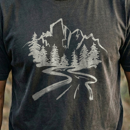 Mountain Bound Cotton T-Shirt