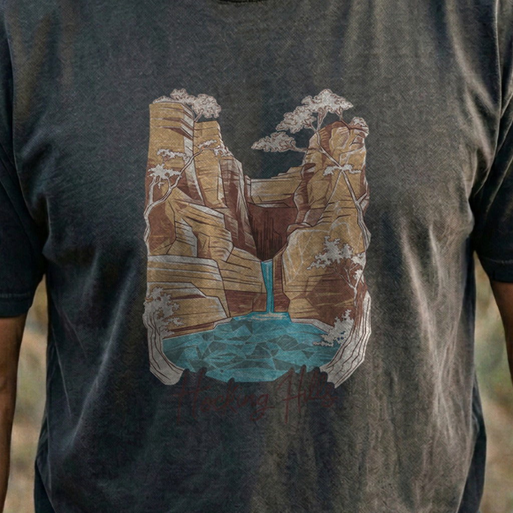 Hocking Hills State Park Cotton T-Shirt