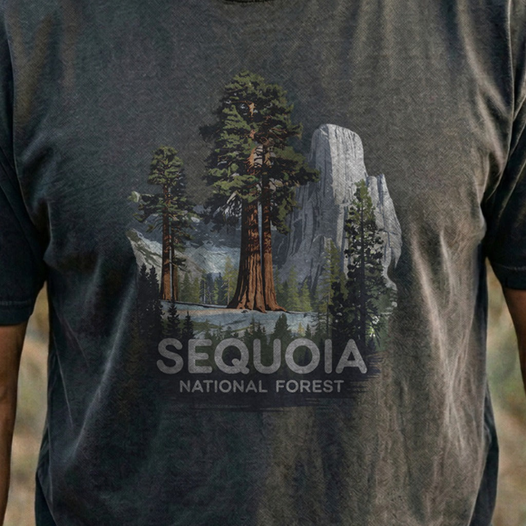 Sequoia National Forest Cotton T-Shirt