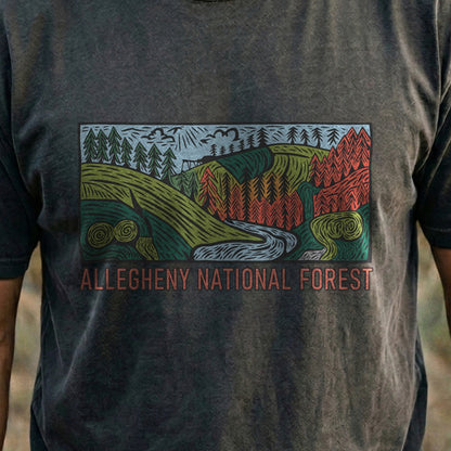 Allegheny National Forest Cotton T-Shirt