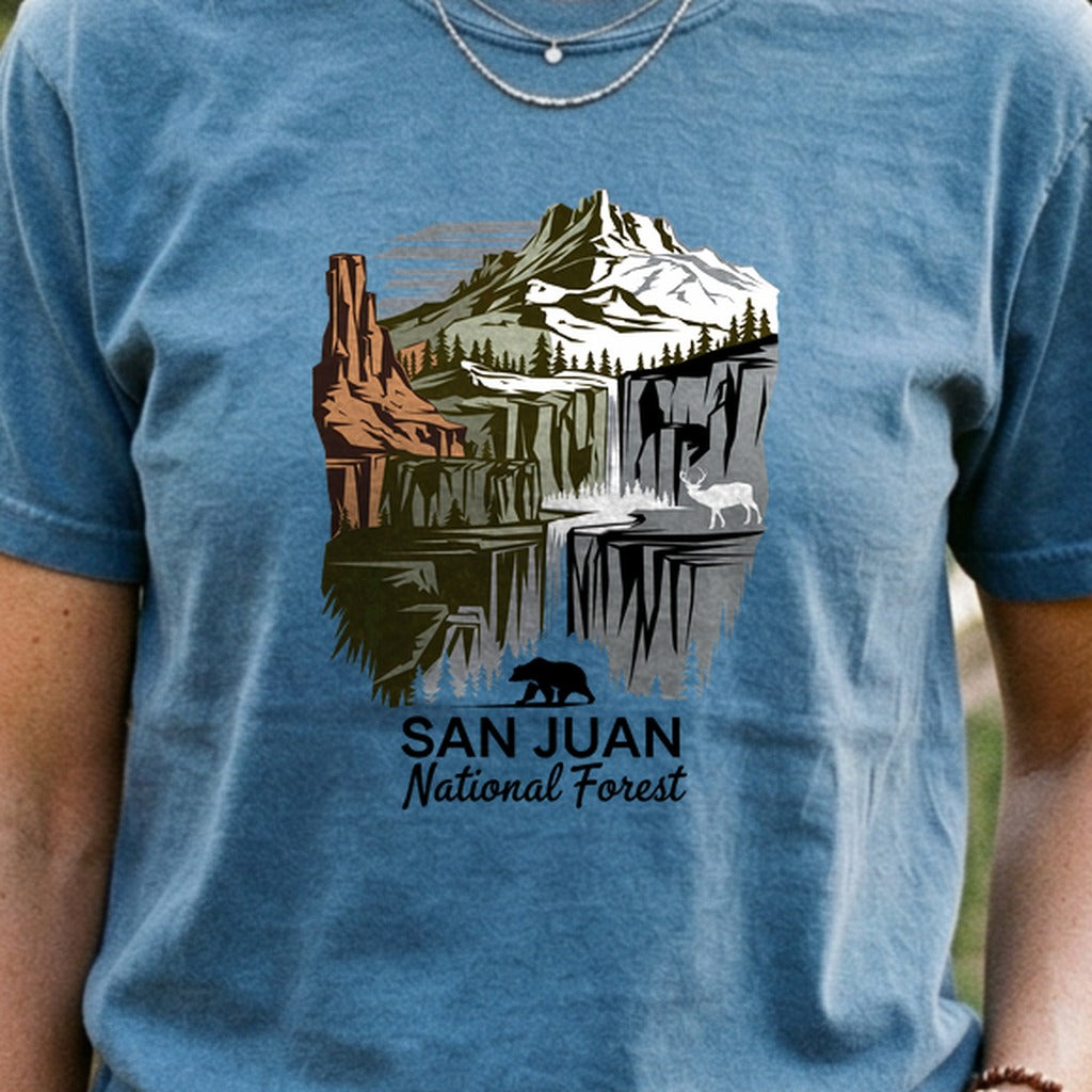 San Juan National Forest Cotton T-Shirt
