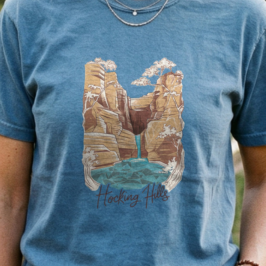 Hocking Hills State Park Cotton T-Shirt
