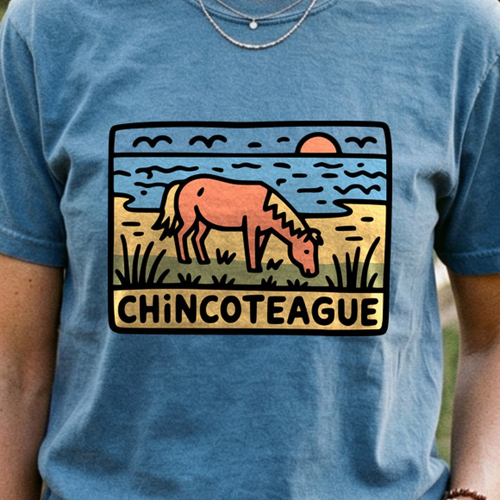 Chincoteague National Wildlife Refuge Cotton T-Shirt