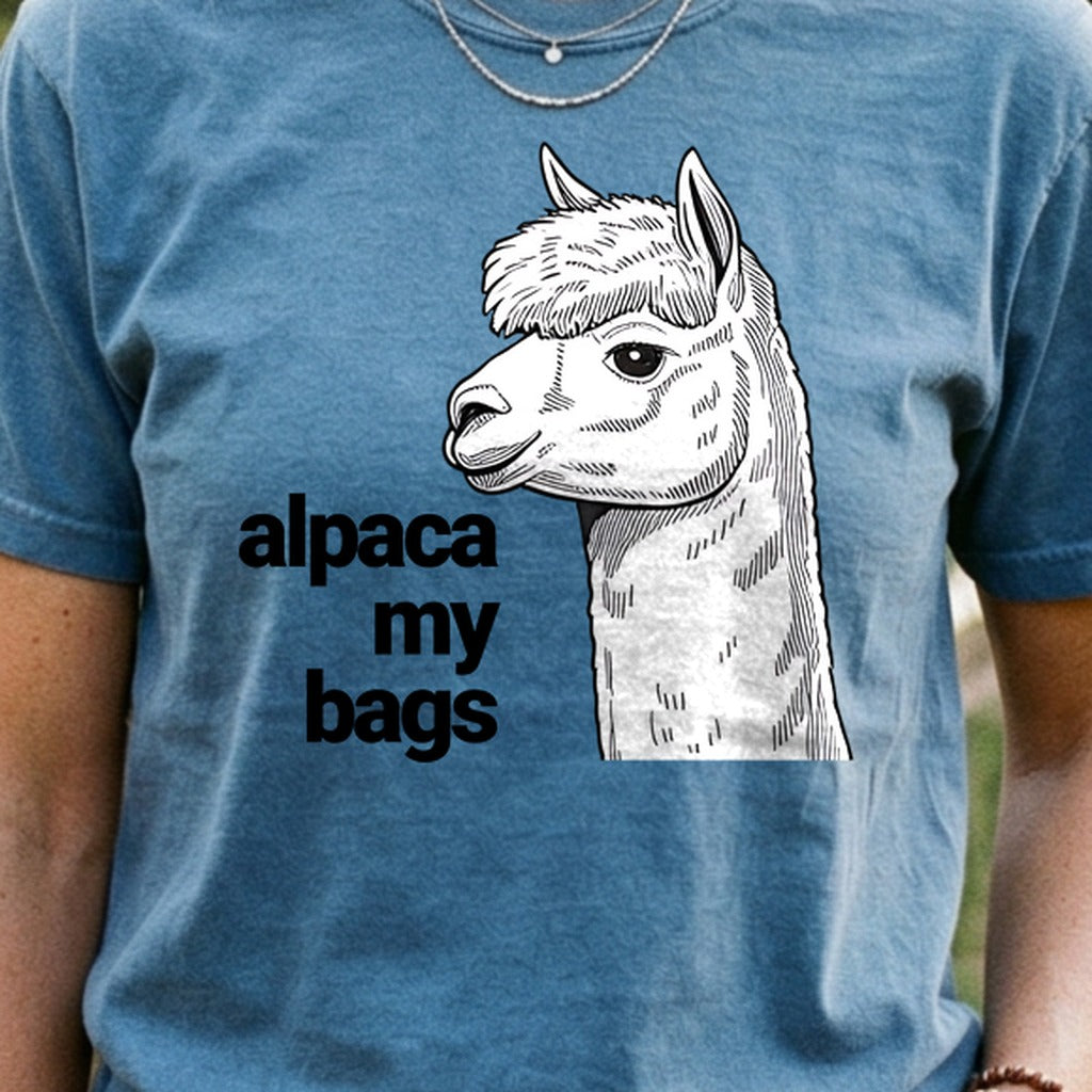 Alpaca My Bags Cotton T-Shirt