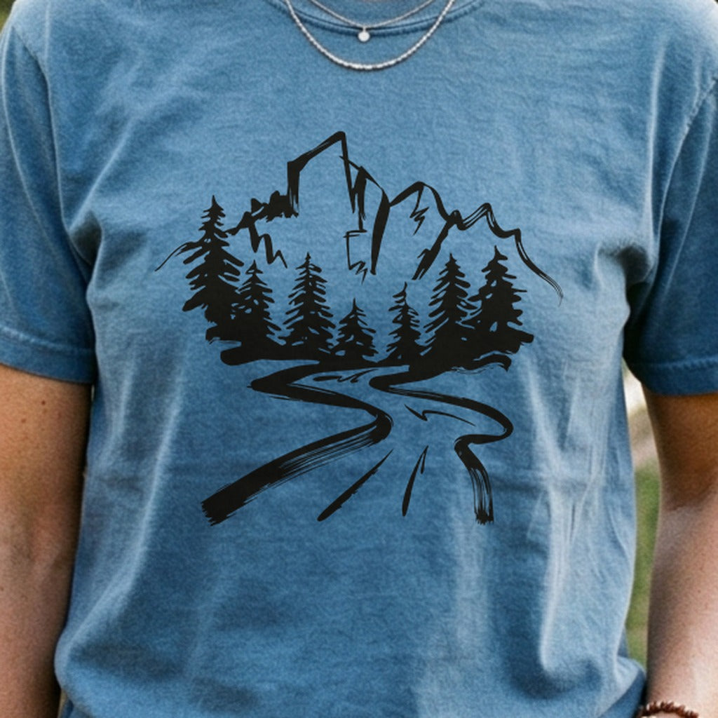 Mountain Bound Cotton T-Shirt